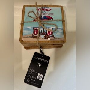 Philadelphia Phillies x Margaritaville Coasters (4-Pack) - NEW